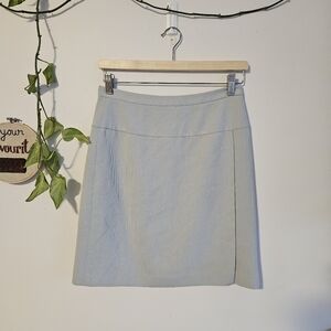Vintage Jessica Baby Blue A-Line Mini Skirt